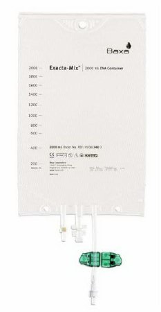 Bag IV, EVA Empty Bag Exactamix 250 mL by Baxter  ID H938737